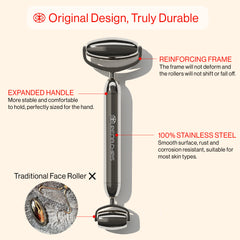 Stainless Steel Face Roller & Gua Sha Set Stainless Steel Face Roller & Gua Sha Set