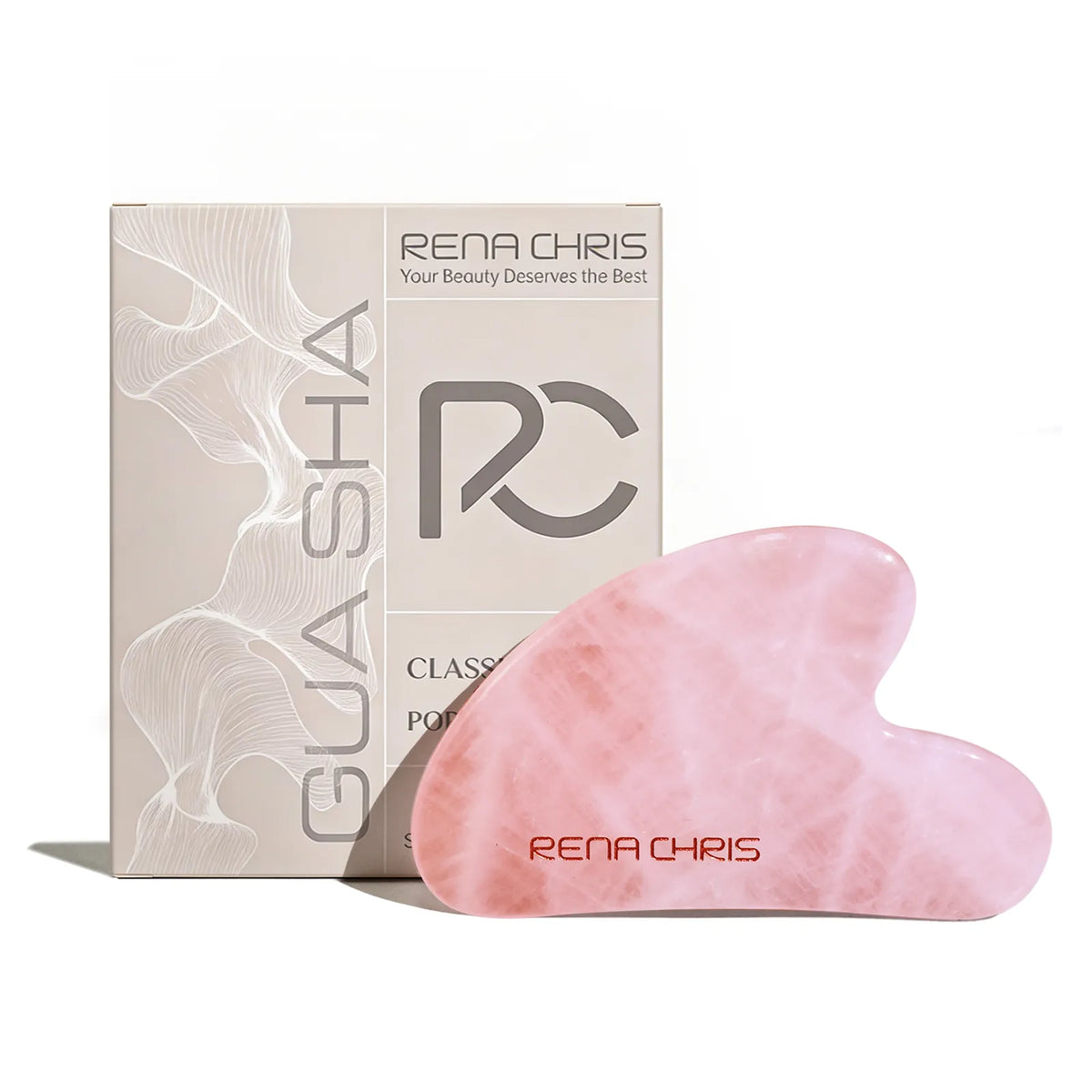 Rose Quartz Faical Gua Sha tool